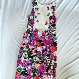 Maggy London cotton floral tank dress